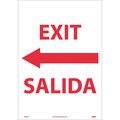 Nmc Exit Sign, English, Spanish M697PC