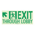 Nmc Exit Through Lobby Sign 50F-4SN-UL
