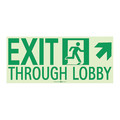 Nmc Exit Through Lobby Sign 50F-4SN-UR