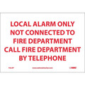 Nmc Fire Alarm Safety Sign FALOP
