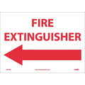 Nmc Fire Extinguisher Sign M419PB
