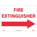 Nmc Fire Extinguisher Sign M420PB