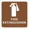 Nmc Fire Extinguisher Ada Sign ADA14WBR