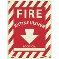 Nmc Fire Extinguisher Sign GL127P