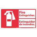 Nmc Fire Extinguisher Sign - Bilingual FBA3P