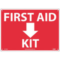 Nmc First Aid Kit Sign, M719RB M719RB