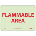 Nmc Flammable Area Sign GL125R