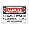 Nmc Danger Sewage Water No Drinking, Fishing D677RB