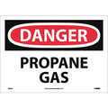 Nmc Danger Propane Gas Sign, D84PB D84PB