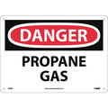Nmc Danger Propane Gas Sign, D84RB D84RB