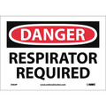 Nmc Danger Respirator Required Sign D464P