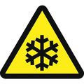 Nmc Graphic Low Temperature Hazard Iso Label, Pk10 ISO262AP