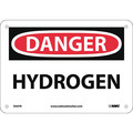 Nmc Danger, Hydrogen, 7X10, Rigid Plastic, D447R D447R