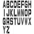 Nmc Individual Character Stencil 24" Letter Set, Pk28 PML24