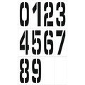 Nmc Individual Character Stencil Number Set 24", Pk12 PMN24