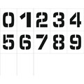 Nmc Individual Character Stencil Number Set 8", Pk12 PMN8