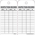 Nmc Inspection Record Tag, Pk25 RPT112