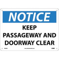 Nmc Keep Passageway And Doorway.. Sign, N292AB N292AB