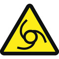 Nmc LABEL, GRAPHIC FOR AUTOMATIC OR REMOTE STARTING HAZARD, 2"Dia, Pk10 ISO250AP