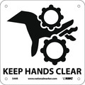 Nmc Keep Hands Clear Sign, S49R S49R
