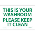 Nmc Keep It Clean Sign, M508P M508P