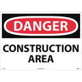 Nmc Large Format Danger Construction Area Sign D132RD