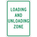 Nmc Loading And Unloading Zone Sign, TM61G TM61G