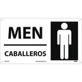 Nmc Men Sign - Bilingual, SPSA134R SPSA134R