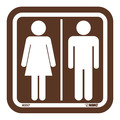 Nmc Men/Women Graphic Architectural Sign, AS57 AS57