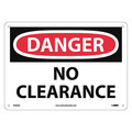 Nmc No Clearance Sign, D456AB D456AB