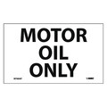 Nmc Motor Oil Only Hazmat Label, Pk5 M766AP