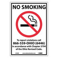 Nmc No Smoking (Graphic) Ohio Sign, M708P M708P
