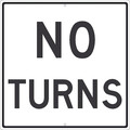 Nmc No Turns Sign, TM520K TM520K