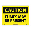 Nmc Fumes Maybe Present Sign, C498RB C498RB
