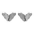 Buyers Products Stake Rack Connector Set, Zinc, Corner B2591BZ