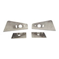 Buyers Products Truck Hood Light Brackets, Stainless Stl PLB12SS