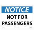 Nmc Not For Passengers Sign, N325PB N325PB