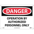 Nmc Polish Danger Asbestos Sign, D595PB D595PB