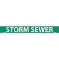 Nmc Storm Sewer Pressure Sensitive, Pk25, B1249G B1249G