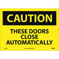 Nmc These Doors Close Automatic.. Sign, C615PB C615PB
