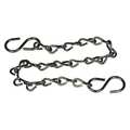 Dixon Jack Chain with S Hook Stainless, 12" CH-SS-12