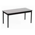 Correll Rectangle Library Table, 29" H LR3672-15