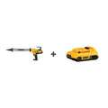 Dewalt Caulk Gun Kit, Yellow, 20 oz Capacity DCE580B/DCB240