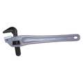 Wheeler-Rex 14" L 2" Cap. Aluminum Aluminum Off-Set Pipe Wrench, 14" 4814