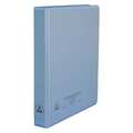 Desco 1" 3-Ring Binder with Clear Pockets 07431