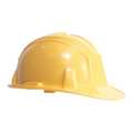 Sas Safety Front Brim Hard Hat, Type 1, Class E, Pinlock (4-Point), Yellow 7160-02