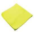 Microfiber Technologies Microfiber Cloth Cloth Wipe 16" x 16", Yellow LFK701