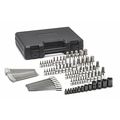 Gearwrench 84 Piece 1/4", 3/8" & 1/2" Drive Hex/Ball End Hex/Tamper Proof SAE/Metric Bit Set 80742