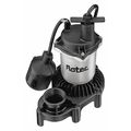 Flotec 1/4 HP 1-1/2" Sump Pump, Zinc/Thermoplastic, 1/4HP FPZS25T