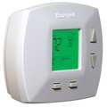 Honeywell Deluxe Non-Programmable Thermostat, 1 H 1 C, Floor/Wall Furnace Mount, Hardwired/Battery RTH5100B1025